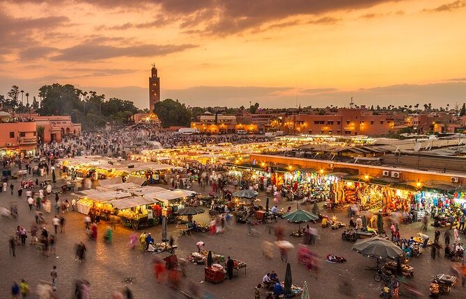koutoubia ,Marrakech guided city