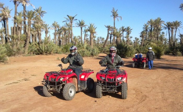 Quad biking