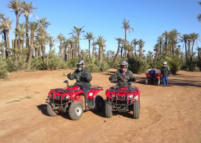 Quad biking